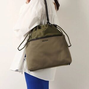 Chic Cole Haan GrandSeries 2Way Tote bag Olive Green, Shoulder Bag